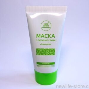Маска з блакитної глини